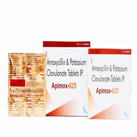 APIMOX-625 Tablets Aplonis Healthcare