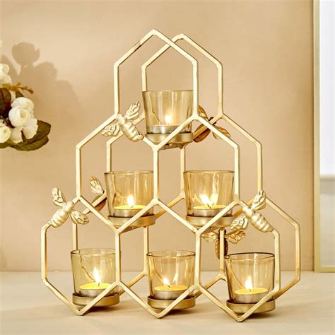 Buy Corsica Fiesta Glass Multi Tiered Votive Holders from Corsica by ...