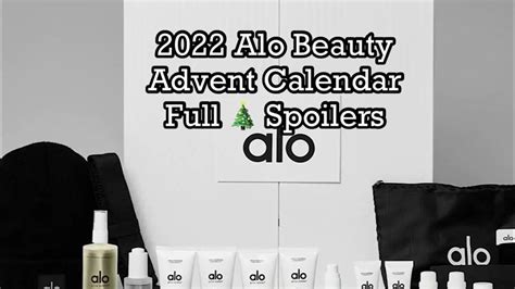 2022 Alo Beauty Advent Calendar: 24 Days of Wellness! | BeautyAmaB ...