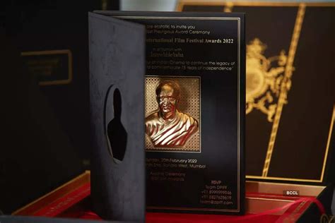 Dharmendra unveiled the magnificent invitation of DPIFF designed by ...