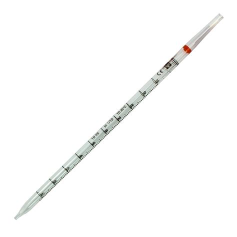 Pipette 10ml, 1/10 graduiert