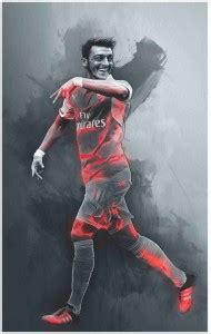 Mesut Ozil Footballer Flex Poster For Room M10 Photographic Paper ...