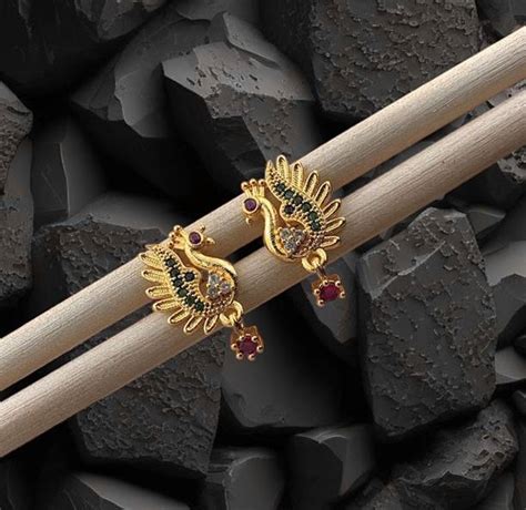 Gold Earrings Designs In 2 Grams - Buy Gold Earrings Designs In 2 Grams ...