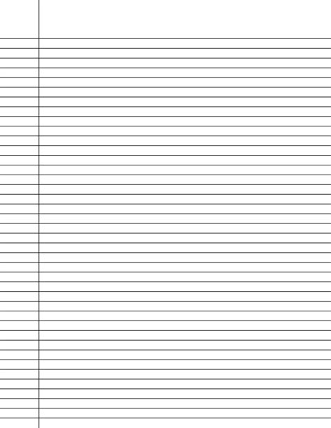 Free Printable Lined Paper Template Printable Lined Paper Paper | Lined ...