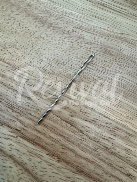 Image result for How to Thread A Darning Needle