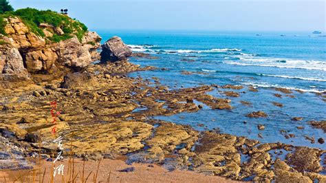 大连金石滩地质公园的海水岩壁高清图片下载-正版图片500722054-摄图网