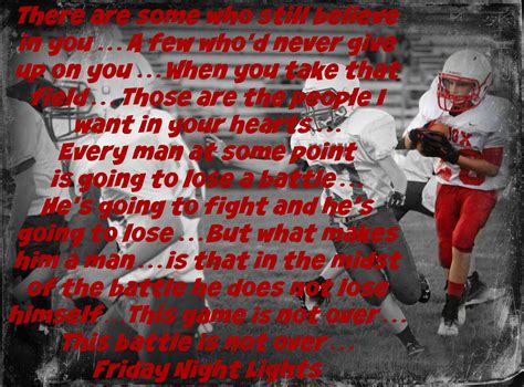 FRIDAY NIGHT LIGHT QUOTES . . . INSPIRATIONAL FOOTBALL | Friday night ...