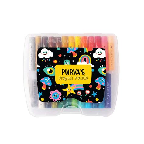 Shop Personalized Crayon Packs for Kids: Add a Fun, Custom Touch to Art ...