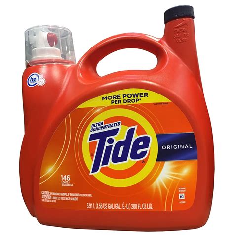 Buy United States Wholesale Tide Laundry Detergent, Original, 146 Loads ...