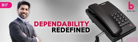 Beetel B17 Corded Landline Phone, Ringer Volume Control, LED for Ring ...