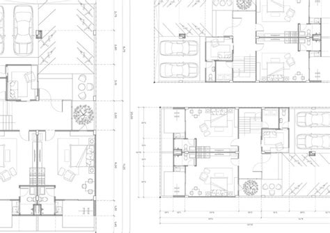 Floor plan designed building on the drawing | Premium Photo