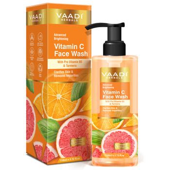 Advanced Brightening Vitamin C Face Wash With Pro Vitamin B5 ...