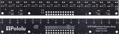 QTR-MD-16A Reflectance Sensor Array: 16-Channel, 8mm Pitch, Analog ...