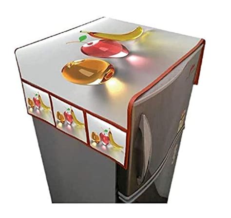 Yes Four Designer PVC 3D Digital Printed Laminated Non Wooven Fridge ...