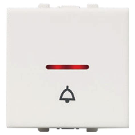 Buy Anchor Vision 2Module 1Way Bell Push Switch With LED Indicator 10A ...