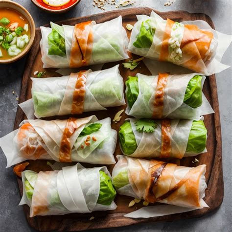 Image result for Vietnamese Fresh Spring Rolls