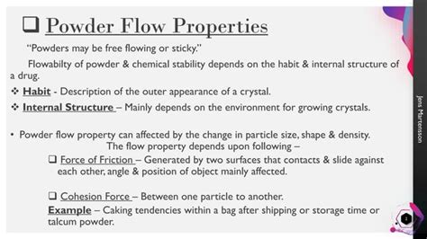Image result for Powder Flow USP