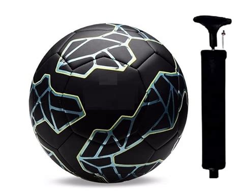 Khel Adda® Messi Hand Stitch Black Football in Blue&Yellow Graphics ...