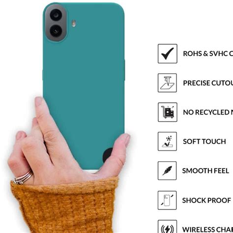 Sky Blue Camera Original Case for CMF Nothing PHONE 1 – The Hatke
