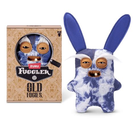 Zuru Fuggler Old Fogies Rabid Rabb Blue 9 Inch Plush Toy, Color: Blue ...