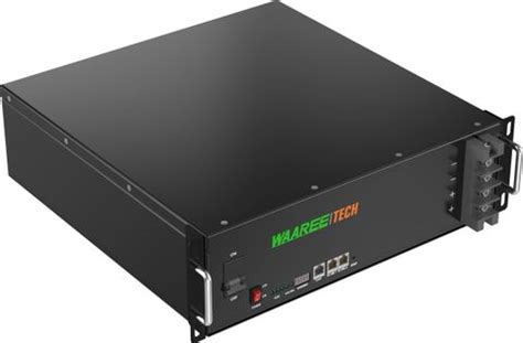 WAAREE 51.2V 100Ah LFP (4U) Lithium Solar Battery Price in India - Buy ...
