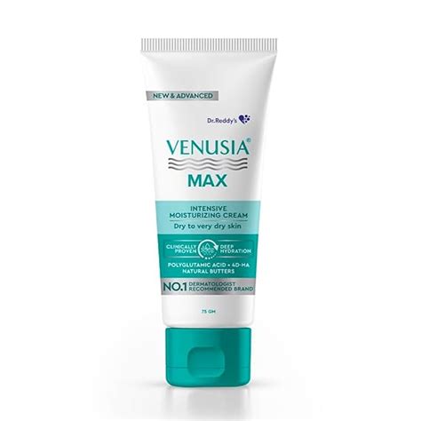 VENUSIA Dr. Reddy's Max Cream | Dermatologist Rec. for Dry to Very Dry ...