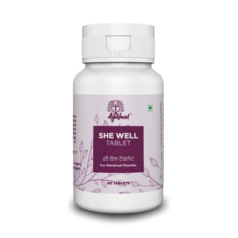 Buy Ayurland She Well Herbal Tablet for Irregular Menstrual Cycle and ...
