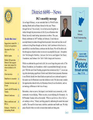 Fillable Online operation we care district 6690 form Fax Email Print ...