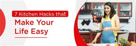 7 Kitchen Hacks that Make Your Life Easy – Vinod Cookware India Private ...