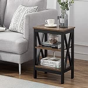 INDIAN DECOR. 39442 Modern Versatile Nightstands X-Design Side End ...