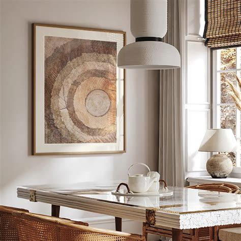 Buy Framed Wall Art Painting Titled: Natural Rings Of Life | Licensed ...