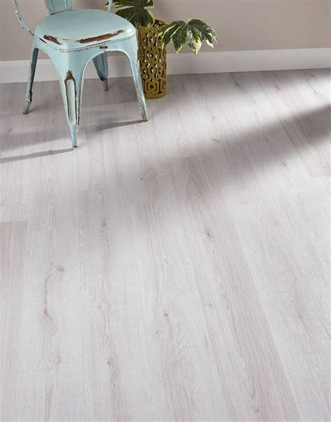 Studio White Laminate Flooring is inspired by solid oak and ...