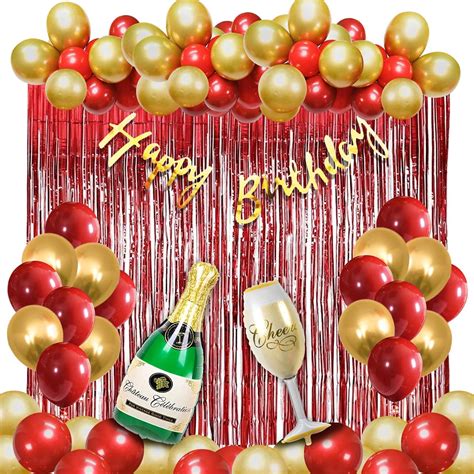Party Propz Birthday Decoration Items Kit For Husband, Wife - 46Pcs Set ...