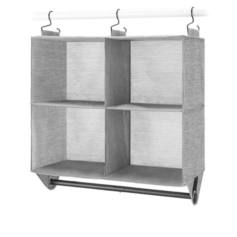 Whitmor 4-Section Closet Organizer