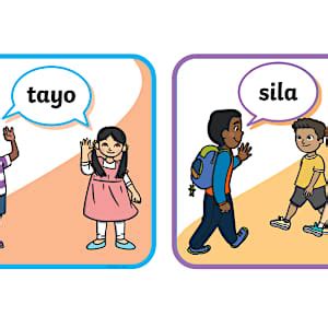 Halimbawa ng Panghalip na Panao | Flashcards | Twinkl PH