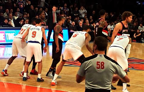 Knicks vs. Blazers at MSG - stuarte