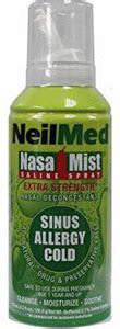 neilmed Special pack of 6 Nasa Mist Saline Spray, Hypertonic , 4.2 fl ...
