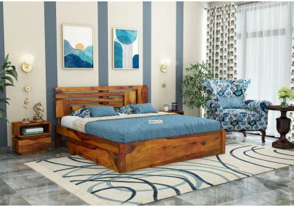 Drawer Storage Beds : Buy Bed with Drawers Online in India - Urbanwood