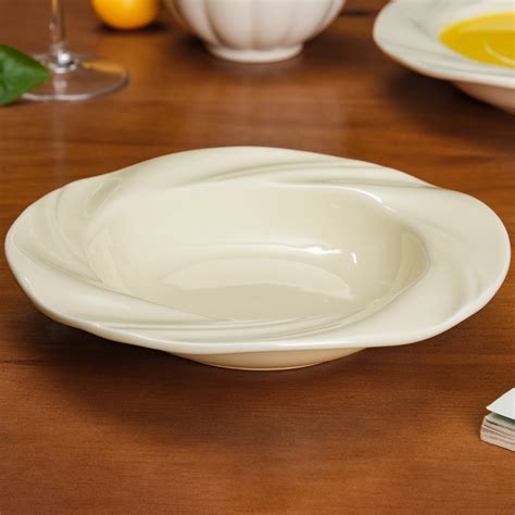 Set Of 2 Swirled Rim Pasta Plate 8 Inch Online - Premium Pasta Plate ...
