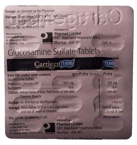 Cartigen 1500 - Strip of 2x15 Tablets : Amazon.in: Health & Personal Care