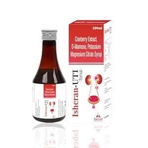 Buy Ronish Bioceuticals Ishcran-UTI Syrup with Cranberry Extract, D ...