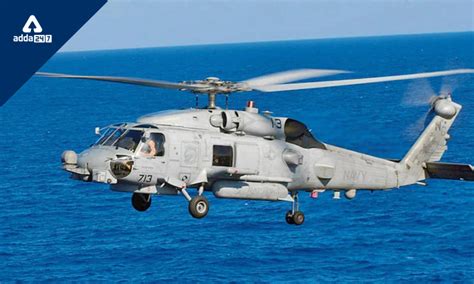 Two MH-60 Romeo helicopters delivered to the Indian Navy