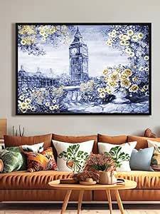 999STORE Fiber framed paintings canvas for living room scenery wall ...