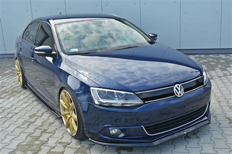FRONT SPLITTER V.2 VOLKSWAGEN JETTA MK6 SEDAN PREFACE Textured | Our Offer  Volkswagen  Jetta ...
