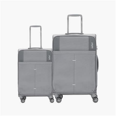 Buy Safari Airpro Set of 2 Grey Lightweight Trolley Bags Online