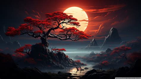 Amazing Asiatic Landscape Art 4K UHD Wallpaper for UltraHD Desktop and ...