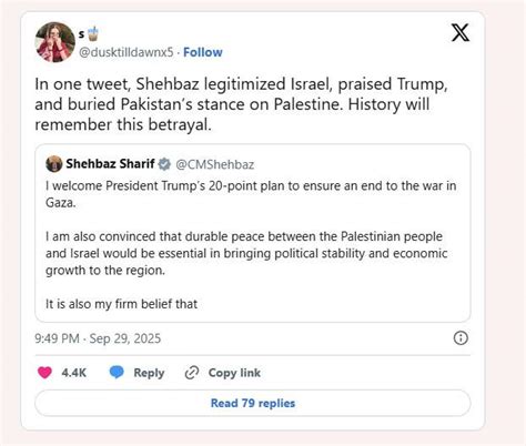Shehbaz Sharif's backing of Trump's Gaza peace plan sparks outrage in ...