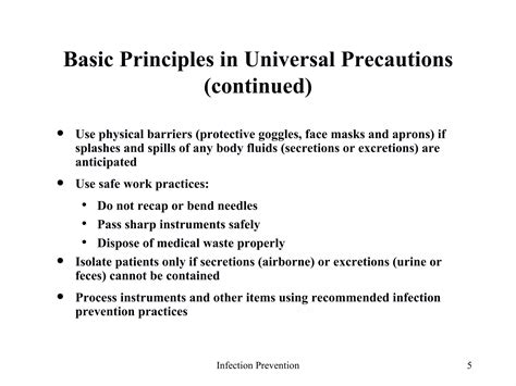 04 Universal precaution_ infection prevention | PPT