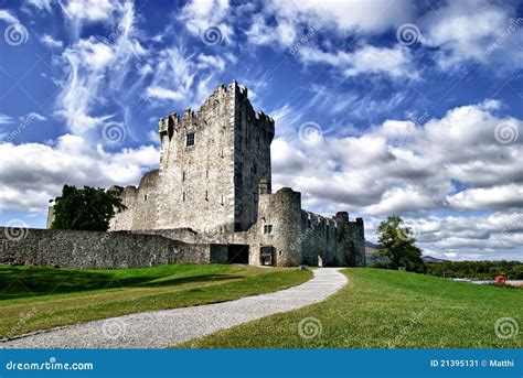 Ross Castle, Killarney, Ireland Stock Image - Image of outdoor, house ...