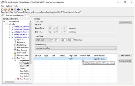 Job Scheduler Tutorial 的图像结果